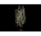 Albero luminoso Natural 180 cm 360 led bianco caldo